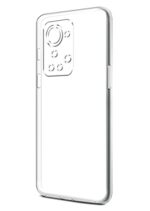 Crystal Clear Transparent Back Case Cover for 1+ OnePlus Nord 2T 5G | Full Device & Camera Protection Shockproof TPU Silicone Back Cover Case Transparent - Image 3