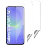 Unbreakable Nano Film Glass Screen Protector for Samsung Galaxy A36 5G | Galaxy A56 5G [ Flexible like a Screen Guard, Harder than a Tempered Glass ]  Pack Of 2
