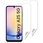 Unbreakable Nano Film Glass Screen Protector for Samsung Galaxy A25 5G [ Flexible Like a Screen Guard, Harder Than a Tempered Glass ]  Pack of 2 Clear