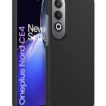 Slim Frameless Back Cover for 1+ OnePlus Nord CE 4 5G | Ultra Thin Lightweight Design & Camera Protection | Soft Matte Silicone Flexible Mobile Case (Black)
