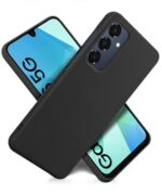 Slim Frameless Back Cover for Samsung Galaxy A16 5G | Ultra Thin Lightweight Design & Camera Protection | Soft Matte Silicone Flexible Mobile Case (Black) - Image 5