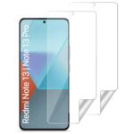Unbreakable Nano Film Screen Protector for Xiaomi Mi Redmi Note 13 5G [ Flexible like a Screen Guard, Harder than a Tempered Glass ]  Pack Of 2