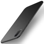 All Angle Protection 360 Degree Ultra-Slim Fit [ Non-Slip ] [ Anti-Scratch Resistant ] Shell Lightweight Rubberised Matte Hard Case Back Cover for Samsung Galaxy M10 M 10 - Pitch Black
