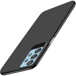 Soft 360 Degree All Sides Protection with Anti Dust Plugs Shock Proof Slim Silicone Back Case Cover for Samsung Galaxy M32 5G | A32 5G - Pitch Black