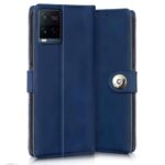 Shock Proof Flip Cover Back Case for Vivo Y21 | Magnetic Wallet Leather Case with Stand - Image 3