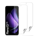 Unbreakable Nano Film Glass Screen Protector for Oppo Reno 13 5G [ Flexible like a Screen Guard, Harder than a Tempered Glass ]  Pack Of 2