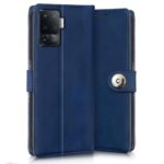Shock Proof Flip Cover Back Case for Oppo F19 Pro | Magnetic Wallet Leather Case with Stand - Image 3