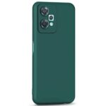 Ultra Slim Soft Rubberised Back Cover for 1+ OnePlus Nord CE 2 Lite 5G | Inner Velvet Fabric Lining | Matte Silicone Flexible Camera Protection Back Case - Green - Image 7