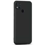 Protective Sleek Back Case Cover for Redmi 9 | Redmi 9 Activ | Poco C31 (Flexible | Silicone | Shock Proof, Anti Slip, Soft Rubberised | Pitch Black) - Image 3