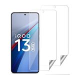 Unbreakable Nano Film Glass Screen Protector for iQOO 13 5G [ Flexible Like a Screen Guard, Harder Than a Tempered Glass ]  Pack of 2 Clear