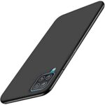 Soft 360 Degree All Sides Protection with Anti Dust Plugs Shockproof Slim Silicone Back Case Cover for Samsung Galaxy M42 5G | A42 - Pitch Black