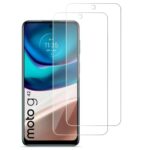 Unbreakable Nano Film Glass Screen Protector for Motorola Moto G42 5G [ Flexible like a Screen Guard, Harder than a Tempered Glass ]  Pack Of 2