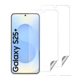 Unbreakable Nano Film Glass Screen Protector for Samsung Galaxy S25 Plus 5G [ Flexible like a Screen Guard, Harder than a Tempered Glass ]  Pack Of 2