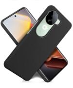 Slim Frameless Back Cover for iQOO Z9s 5G | Vivo V40e 5G | Ultra Thin Lightweight Design & Camera Protection | Soft Matte Silicone Flexible Mobile Case (Black) - Image 5