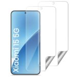 Unbreakable Nano Film Glass Screen Protector for Xiaomi 15 5G [ Flexible like a Screen Guard, Harder than a Tempered Glass ]  Pack Of 2