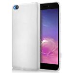 TPU Shock Proof Ultra Thin Matte Anti Slip Soft Back Cover with Camera Protection Bump for Xiaomi Mi Redmi GO (Calm White)