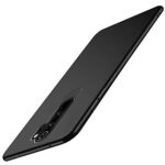 TPU Slim Flexible Back Cover Case | Shockproof with Camera Protection Bump Edge to Edge 360 Degree Protection Slim Matte Soft Back Cover for Xiaomi Redmi Note 8 Pro - Pitch Black