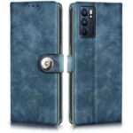 Shock Proof Flip Cover Back Case for Oppo Reno 6 5G | Magnetic Wallet Leather Case with Stand