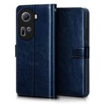 Shock Proof Flip Cover Back Case for Oppo Reno 11 5G | Magnetic Wallet Leather Case with Stand - Image 5