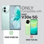 Shock Proof Flip Cover Back Case for Vivo V30E 5G | Magnetic Wallet Leather Case with Stand - Image 3