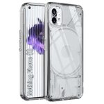 TPU Shockproof Back Cover Case Compatible for Nothing Phone 1 5G Nothing Phone 1 5G (Transparent Crystal Clear)