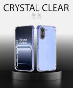 kelpuj Ultra-Hybrid Clear Back Case Cover Designed for 1+ OnePlus Nord CE 5 5G | Sleek Hard Back | Cushion Edge Technology Shockproof Drop & Camera Protection Bump Transparent - Image 7