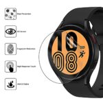 Unbreakable Screen Guard Protector for Samsung Galaxy Watch 4 44MM Smartwatch | HD Ultra Clear Scratch Proof Antishock Impossible Fibre Nano Film  Transparent (Pack of 2) - Image 7