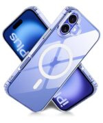 Ultra-Hybrid Back Case Cover for iPhone 16 Plus | Compatible with MagSafe | Drop and Camera Protection | Shock Proof Crystal Clear Mobile Back Case (PC+TPU, Transparent) - Image 3