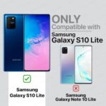 Shock Proof Back Case Mobile Cover for Samsung Galaxy S10 Lite | Back Cover Case (Tough Armor | Hybrid PC + TPU | Ring Holder & inBuilt Kickstand | Blue) - Image 3