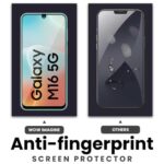 Unbreakable Nano Film Glass Screen Protector for Samsung Galaxy M16 5G | Galaxy F16 5G [ Flexible like a Screen Guard, Harder than a Tempered Glass ]  Pack Of 2 - Image 7