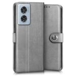 Shock Proof Flip Cover Back Case for Motorola Moto Edge 50 Fusion 5G | Magnetic Wallet Leather Case with Stand - Image 5