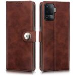 Shock Proof Flip Cover Back Case for Oppo F19 Pro | Magnetic Wallet Leather Case with Stand