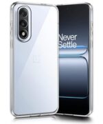 Transparent Back Cover Case for 1+ OnePlus Nord 5 | Raised Bumps for Full Device & Camera Protection Shockproof TPU Silicone Back Case Mobile Cover Transparent - Image 5