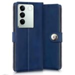 Shock Proof Flip Cover Back Case for Vivo V27 | Magnetic Wallet Leather Case with Stand - Image 3