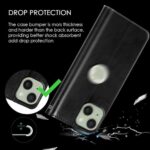 Shock Proof Flip Cover Back Case for Iphone 15 | Magnetic Wallet Leather Case with Stand - Image 7