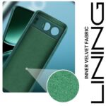 kelpuj Back Cover for 1+ OnePlus Nord 4 5G | Ultra Slim Soft Rubberised Case | Inner Velvet Fabric Lining | Matte Silicone Flexible Mobile Case | Camera Protection - Green - Image 5