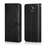 Shock Proof Flip Cover Back Case for 1+ Oneplus 3 | Magnetic Wallet Leather Case with Stand