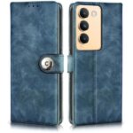 Shock Proof Flip Cover Back Case for Vivo Y200E 5G | Magnetic Wallet Leather Case with Stand