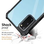 Shock Proof Clear Protective Back Case for Samsung Galaxy S20  AirEDGE Technology | Full Camera Protection | Back Case Mobile Cover for Samsung Galaxy S20  Black - Image 7