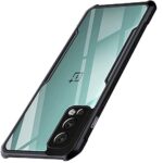 kelpuj Shock Proof Clear Back Cover Case Mobile Cover for 1+ Oneplus Nord 2 5G | OnePlus Nord 2 5G Pac-Man Edition (Hard | Hybrid PC + TPU | Full Armour Device & Camera Protection | Black) - Image 5