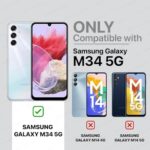 Shock Proof Flip Cover Back Case for Samsung Galaxy M34 5G | Magnetic Wallet Leather Case with Stand - Image 3