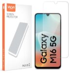 Unbreakable Nano Film Glass Screen Protector for Samsung Galaxy M16 5G | Galaxy F16 5G [ Flexible like a Screen Guard, Harder than a Tempered Glass ]  Pack Of 2 - Image 3