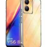 Crystal Clear Transparent Back Case Cover for Vivo Y56 5G | Vivo Y16 | Vivo T2X | Full Device & Camera Protection Shockproof TPU Silicone Back Cover Case Transparent