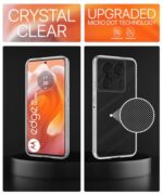 Crystal Clear Transparent Back Case Cover for Motorola Moto Edge 50 Ultra | Full Device & Camera Protection Shockproof TPU | Flexible Silicone Back Cover Case Transparent - Image 7
