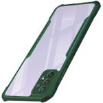 Shock Proof Clear Protective Back Case for Samsung Galaxy A52 | A52s 5G 2021 - AirEDGE Technology | 360 Degree Camera Protection | Transparent Hybrid Back Case Mobile Cover - Green