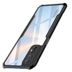 Shock Proof Clear Back Case Mobile Cover for Realme 7 | Narzo 30 4G | Narzo 20 Pro (Hard | Hybrid PC + TPU | Full Armour Device & Camera Protection | Black)