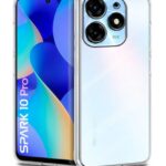 Crystal Clear Transparent Back Case Cover for Tecno Spark 10 Pro 5G | Full Device & Camera Protection Shockproof TPU | Flexible Silicone Back Cover Case Transparent