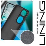 Back Cover for Vivo V40 | V40 Pro 5G | T3 Ultra 5G | Ultra Slim Soft Rubberised Case | Inner Velvet Fabric Lining | Matte Silicone Flexible Mobile Case | Camera Protection - Black - Image 5
