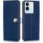 Shock Proof Flip Cover Back Case for Iqoo Z7 Pro | Magnetic Wallet Leather Case with Stand