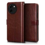 Shock Proof Flip Cover Back Case for Vivo T3X 5G | Magnetic Wallet Leather Case with Stand - Image 5